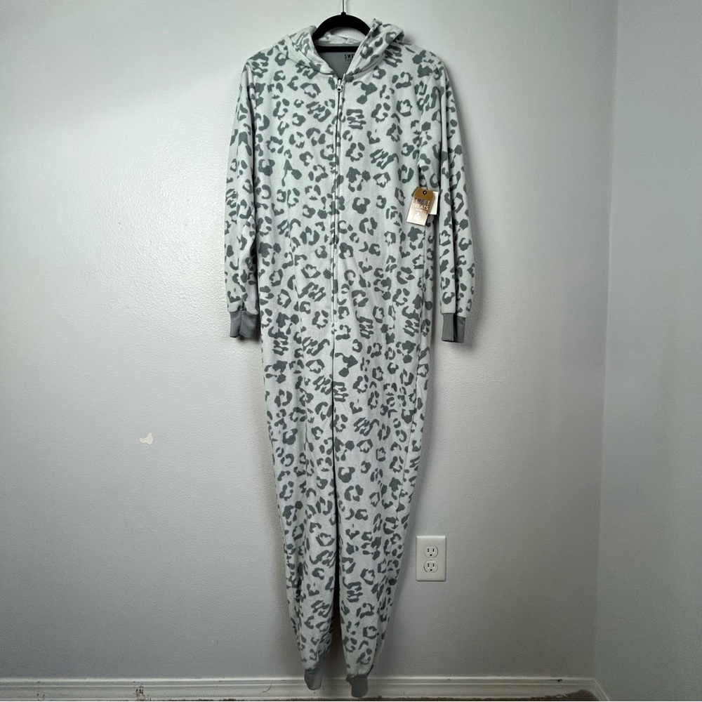 Sweet Treats Sleepwear Leopard Onesie Pajama